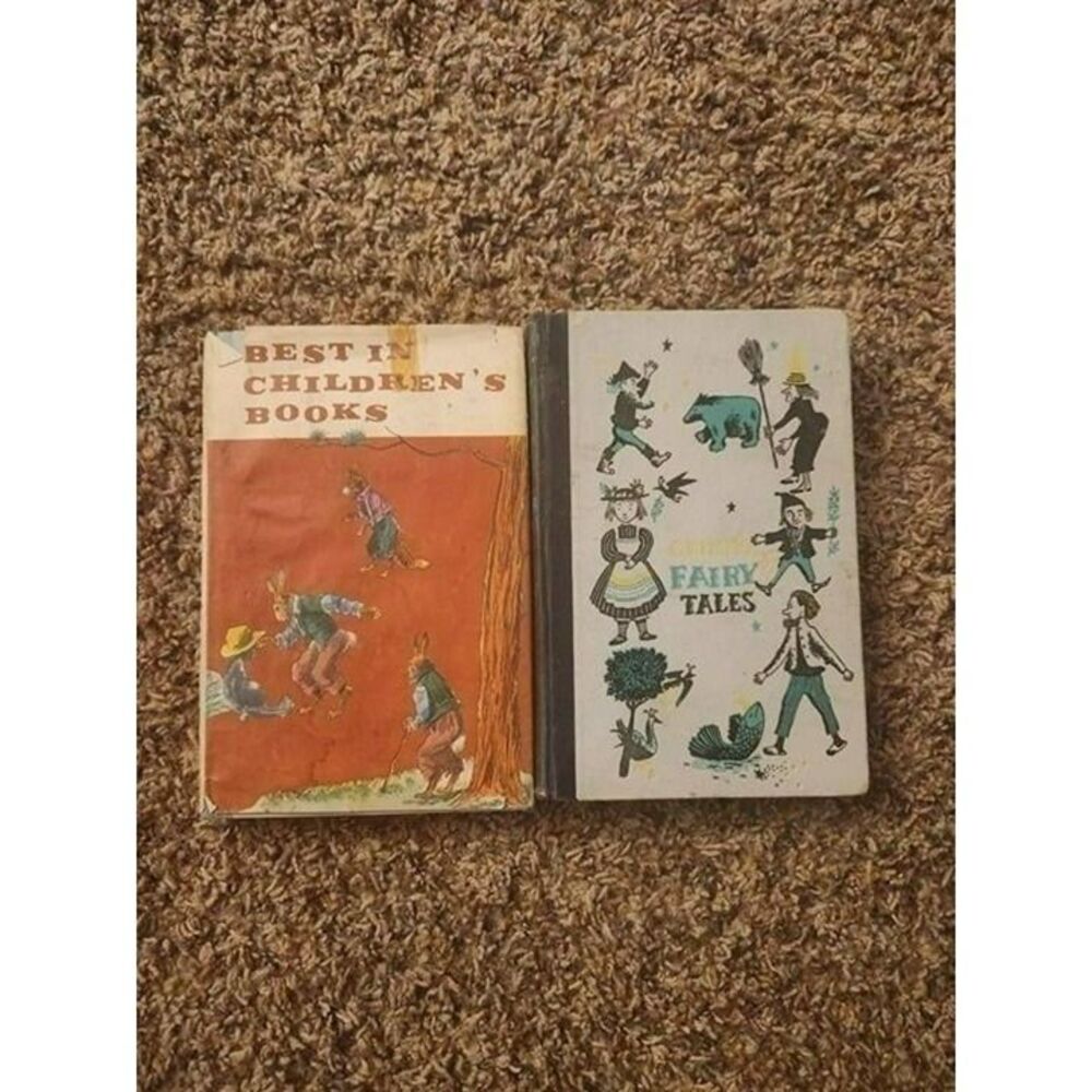 Vintage Children's Fairy Tale Story Books